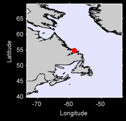 CAPE HARRISON NEWFOUNDLAND DO Local Context Map