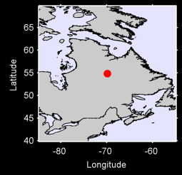 CANIAPISCAU AIRPORT Local Context Map