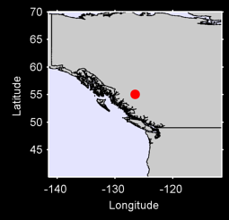 BABINE LAKE FISHERIES,BC Local Context Map