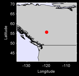 POUCE COUPE,BC Local Context Map