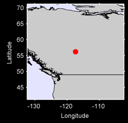 PEACE RIVER AIRPORT Local Context Map