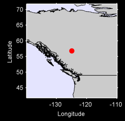 INGENIKA POINT,BC Local Context Map