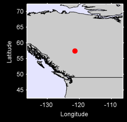 BEATTON RIVER A,BC Local Context Map