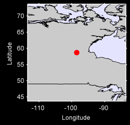 TADOULE LAKE, MAN Local Context Map