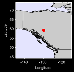 CASSIAR,BC Local Context Map