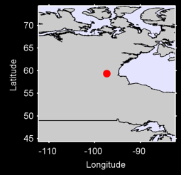 DUCK LAKE MANITOBA Local Context Map