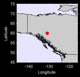 SWIFT RIVER YUKON TERRITORY Local Context Map