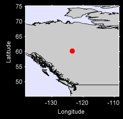 FORT LIARD AIRPORT Local Context Map