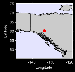 DEVILS PASS YUKON TERRITORY Local Context Map