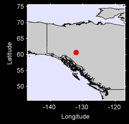 FISH LAKE YUKON TERRITORY Local Context Map