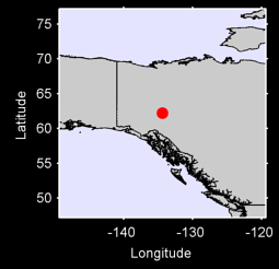 DRURY CREEK,YT Local Context Map