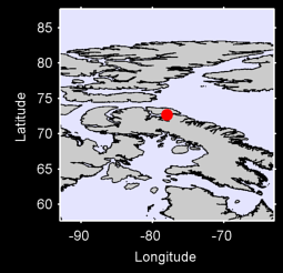 POND INLET CLIMATE Local Context Map