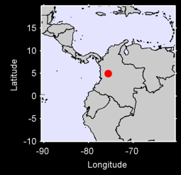 CHINCHINA COLOMBIA Local Context Map