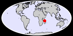MORONI COMOROS ISLANDS Global Context Map