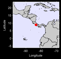 PALMAR SUR Local Context Map