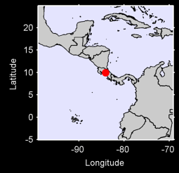 SAN JOSE/LA SABANA Local Context Map