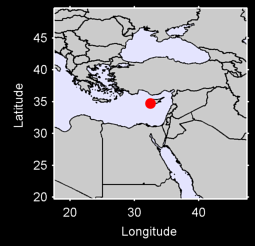 PAFOS AIRPORT Local Context Map