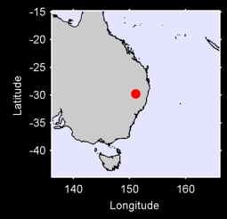 INVERELL /RAGLAN ST Local Context Map