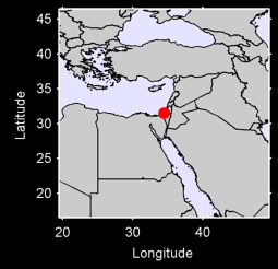 GHAZZA EGYPT UAR Local Context Map