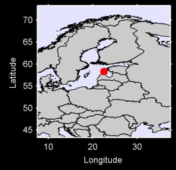 KINGISEPP  ESTONIA Local Context Map