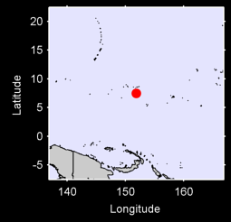 TRUK ISLAND CAROLINE ISLANDS Local Context Map