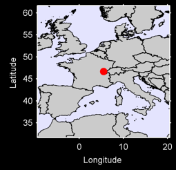 LONS-LE-SAUNIER Local Context Map