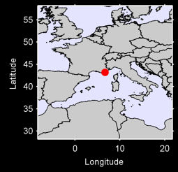 CAPE CAMARAT Local Context Map