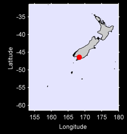 INVERCARGILL AWS Local Context Map