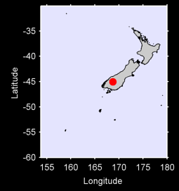 QUEENSTOWN AERODROM Local Context Map