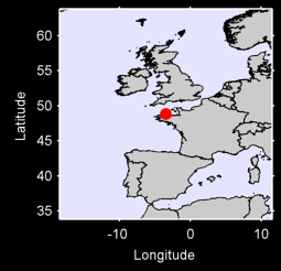 PLOUMANAC<H PERROS GUIREC Local Context Map