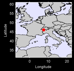 EVOLENE-VILLAZ Local Context Map