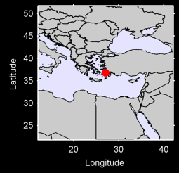 KOS ISLAND Local Context Map