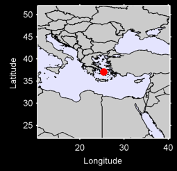 CYCLADES ISLANDS Local Context Map