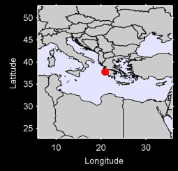 ZAKINTHOS AIRPORT & Local Context Map