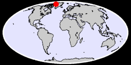 THULE US AFB Global Context Map