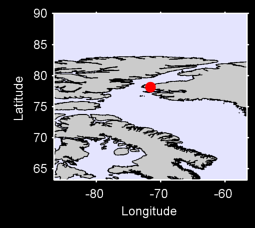 THULE GREENLAND/SITE 1/ETAL Local Context Map