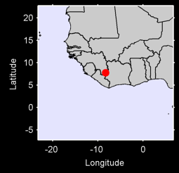 NZEREKORE Local Context Map