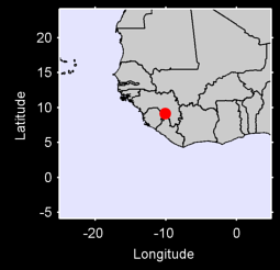 KISSIDOUGOU         GUIN  KISS Local Context Map