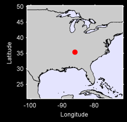 TULLAHOMA RGNL WM NO Local Context Map