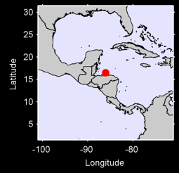 GUANAJA ISLAND Local Context Map