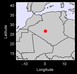 REGGANE AIRPORT ADR Local Context Map