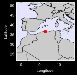ALGIER (DAR EL BEIDA AIRP Local Context Map