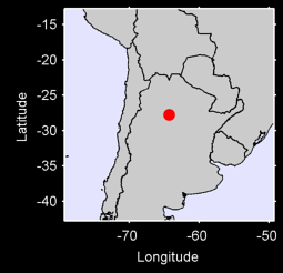 SANTIAGO DEL ESTERO AERO. Local Context Map