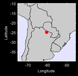 LAS LOMITAS Local Context Map