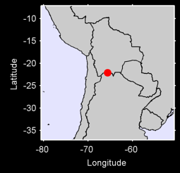 LA QUIACA OBSERVATORIO Local Context Map