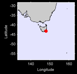 TASMAN ISLAND LIGHTHOUSE Local Context Map