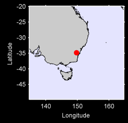 GOULBURN AIRPORT AWS Local Context Map