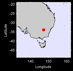 WYALONG POST OFFICE Local Context Map