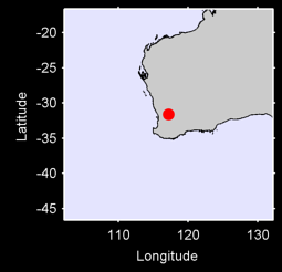 CUNDERDIN AIRFIELD Local Context Map