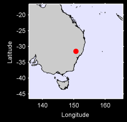 QUIRINDI POST OFFICE Local Context Map